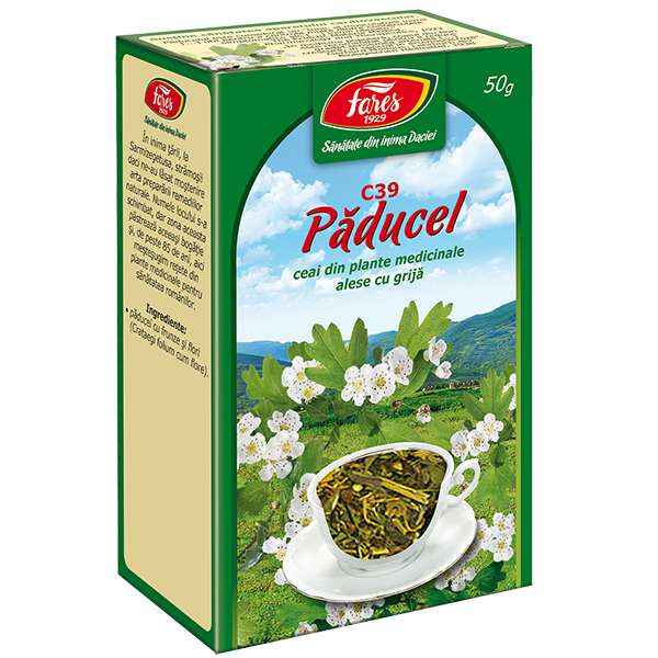 Fares Ceai Paducel Cu Flori C39 50g vrac