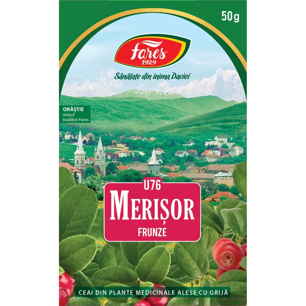 Fares Ceai Merisor-Frunze Vrac U76
