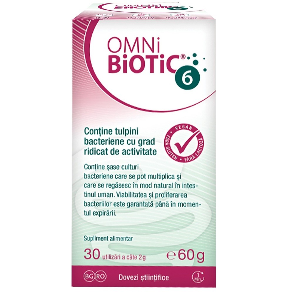 Omni Biotic 6 60g X 1fl Institut Allergosan