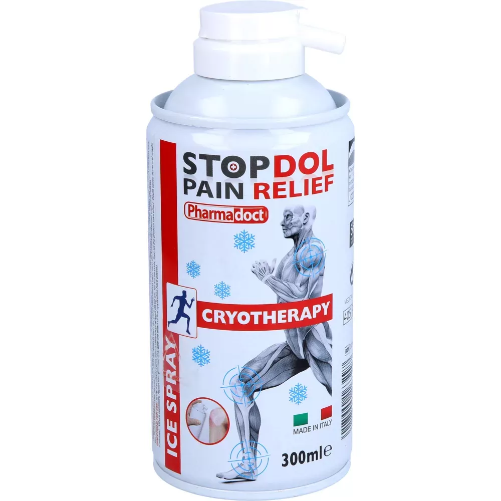 Pharmadoct Stopdol Ice Spray Calmant Imp Durerilor 300ml