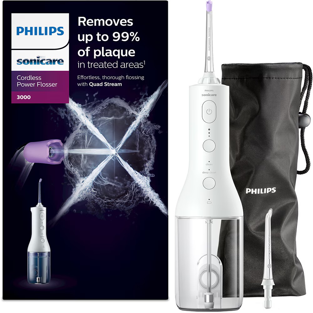 Philips Sonicare Irigator Portabil Alb HX3826/31