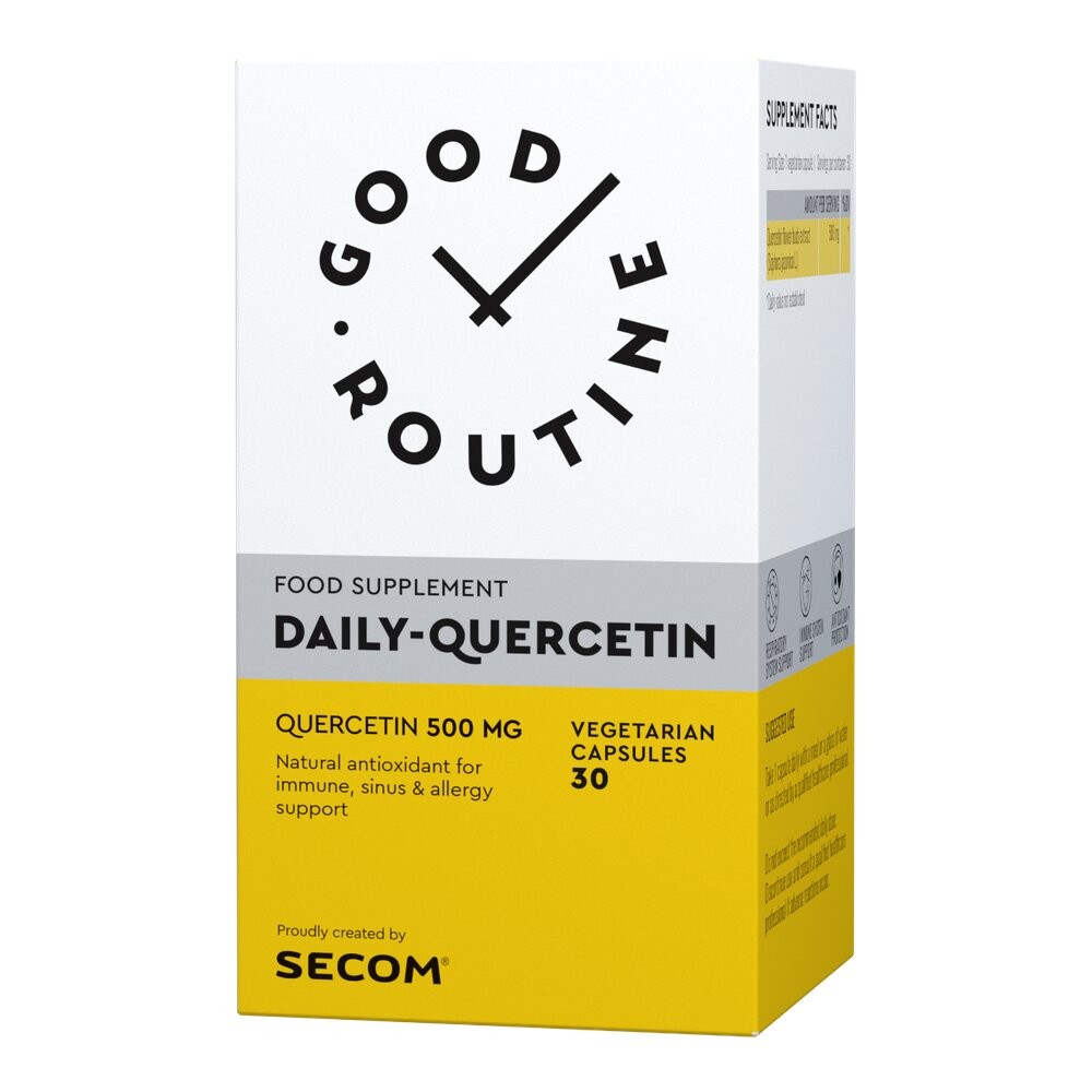 Secom Daily-Quercetin 500mg 30cps Vegetale