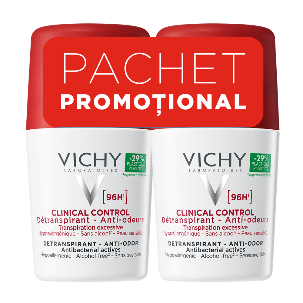 Vichy Deo Bipack Clinical Control 96h 50ml Pache Promotional