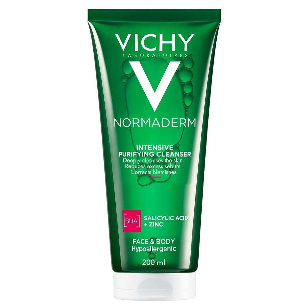 Vichy Normaderm Phytosolution Gel de Curatare Purifiant pt Ten Gras 200ml