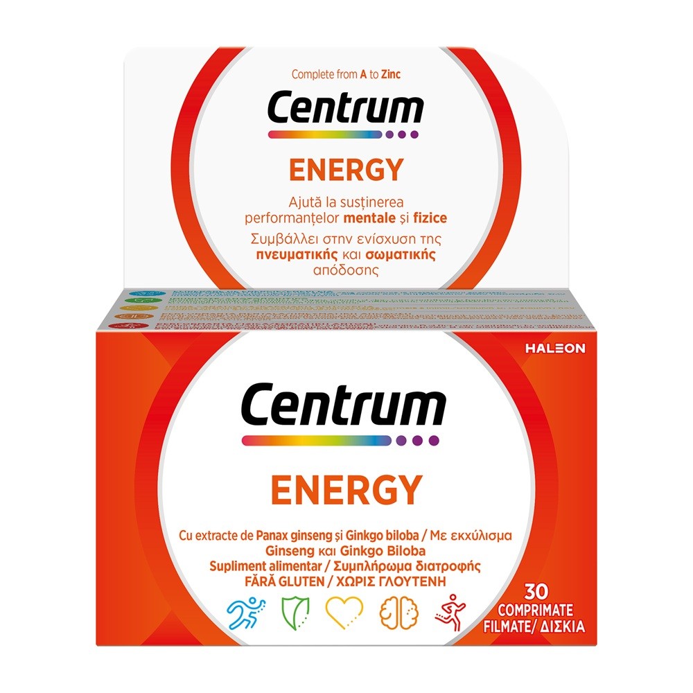 Centrum Energy Ct*30 Compr Film
