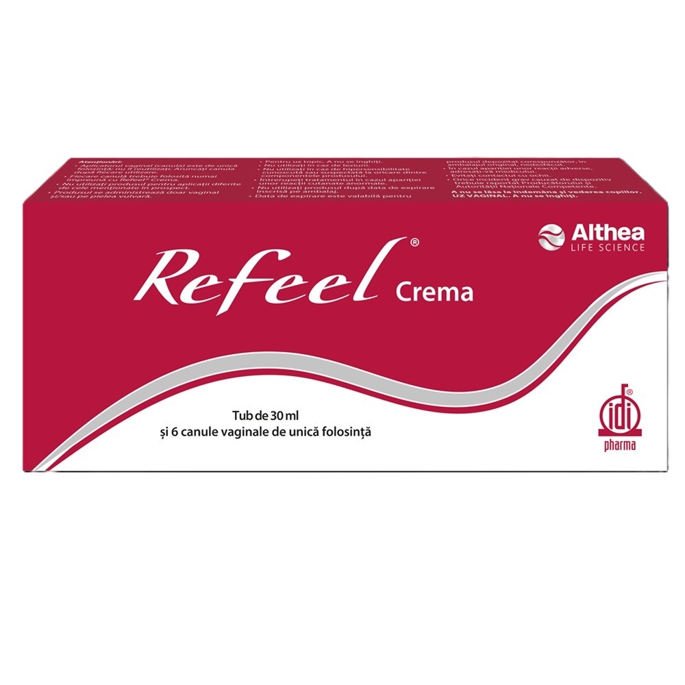 Refeel Crema Ct * 30ml + 6 Canule Vaginale