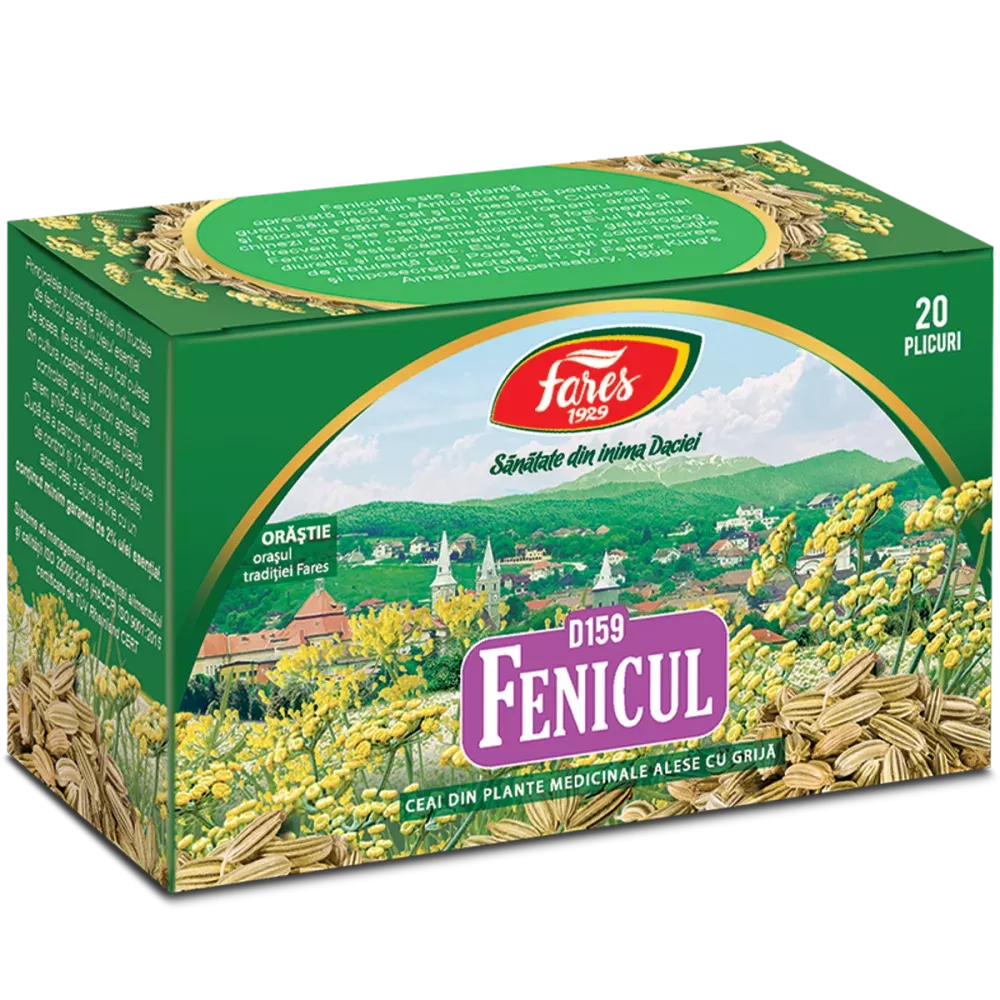 Fares Ceai Fenicul D159 X 20plic