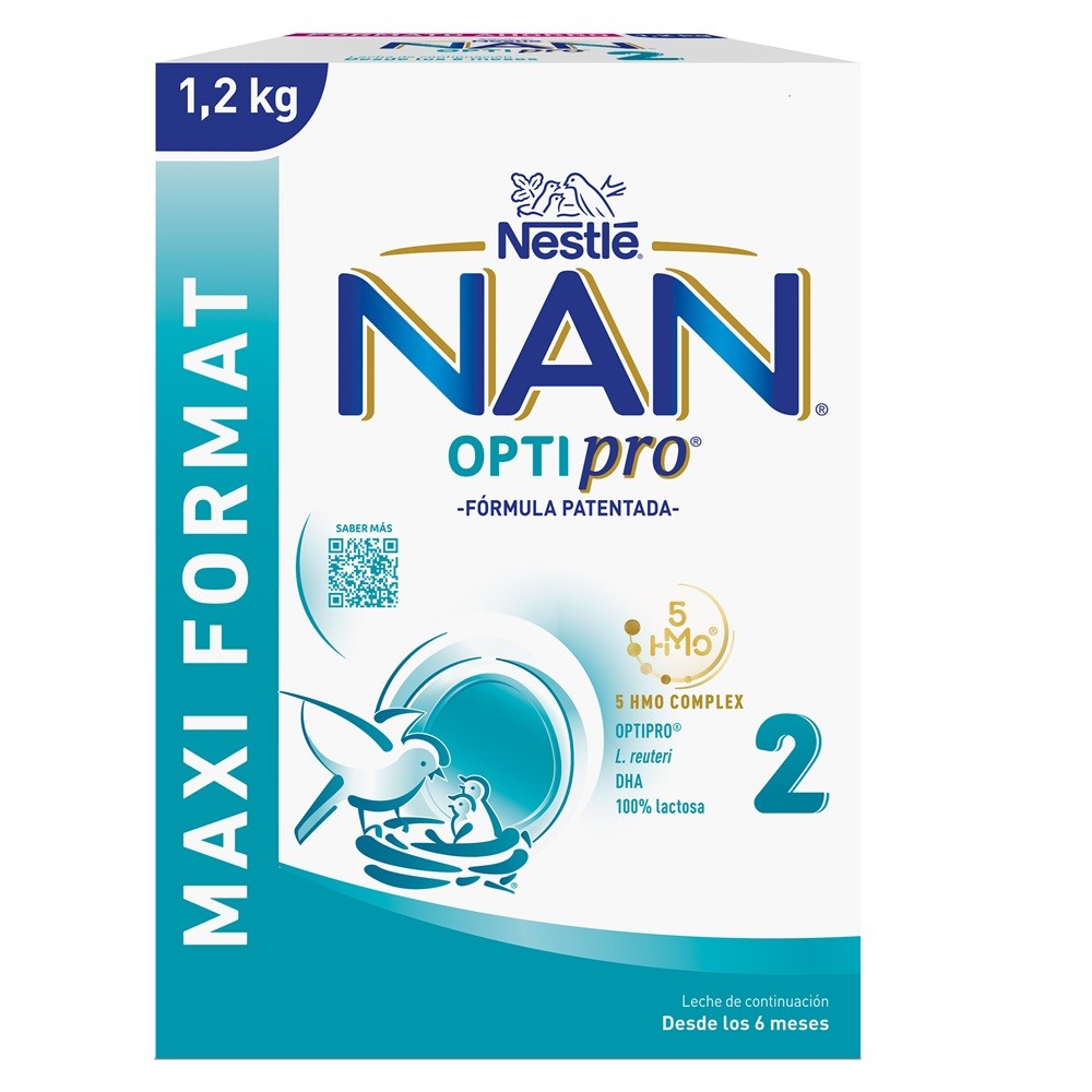 Nestle Nan Lapte Praf 2 Optipro 1200g