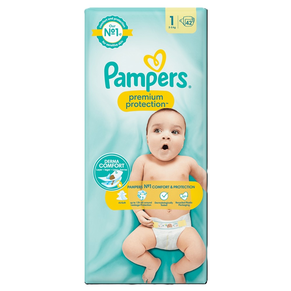 Pampers Nr 1  Premium Care *42