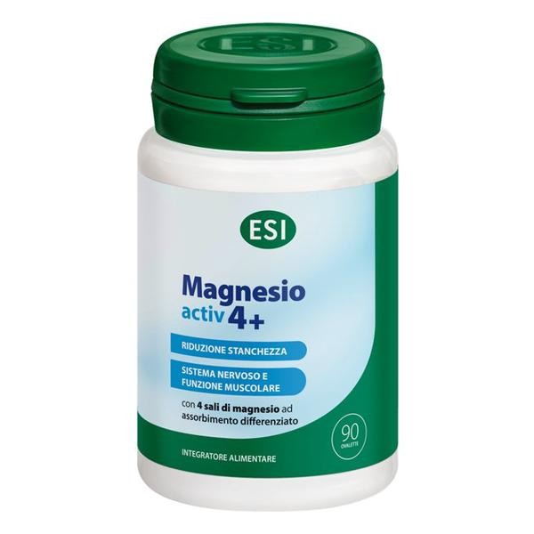 Magneziu Activ 4+*90cps Esi